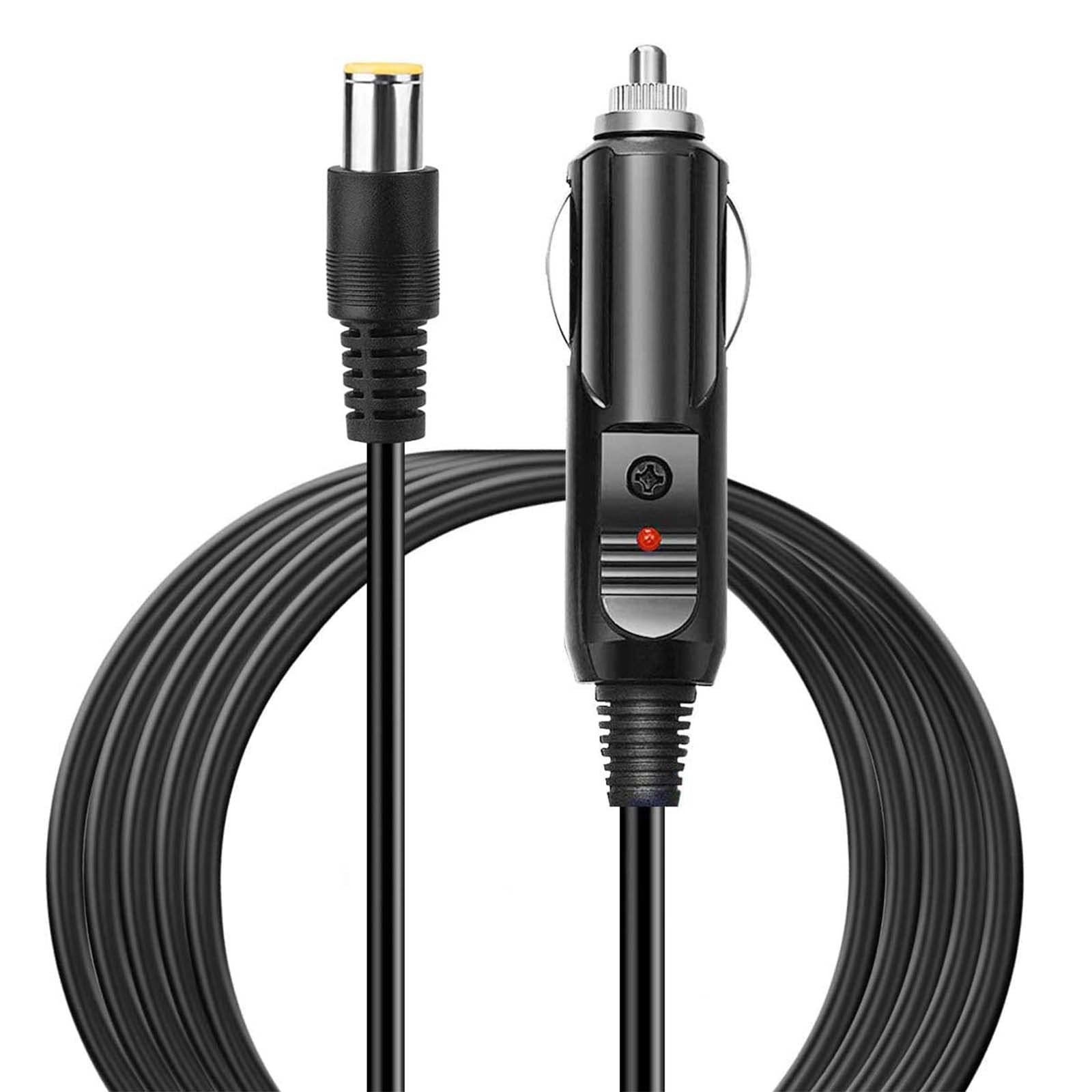 12V 24V DC 8mm Car Cigarette Lighter Cable DC7909 7.9 x 5.5mm 8mm Car Charger Power Supply for Bluetti Goal Zero Yeti Jackery Portable Explorer Suaoki and more