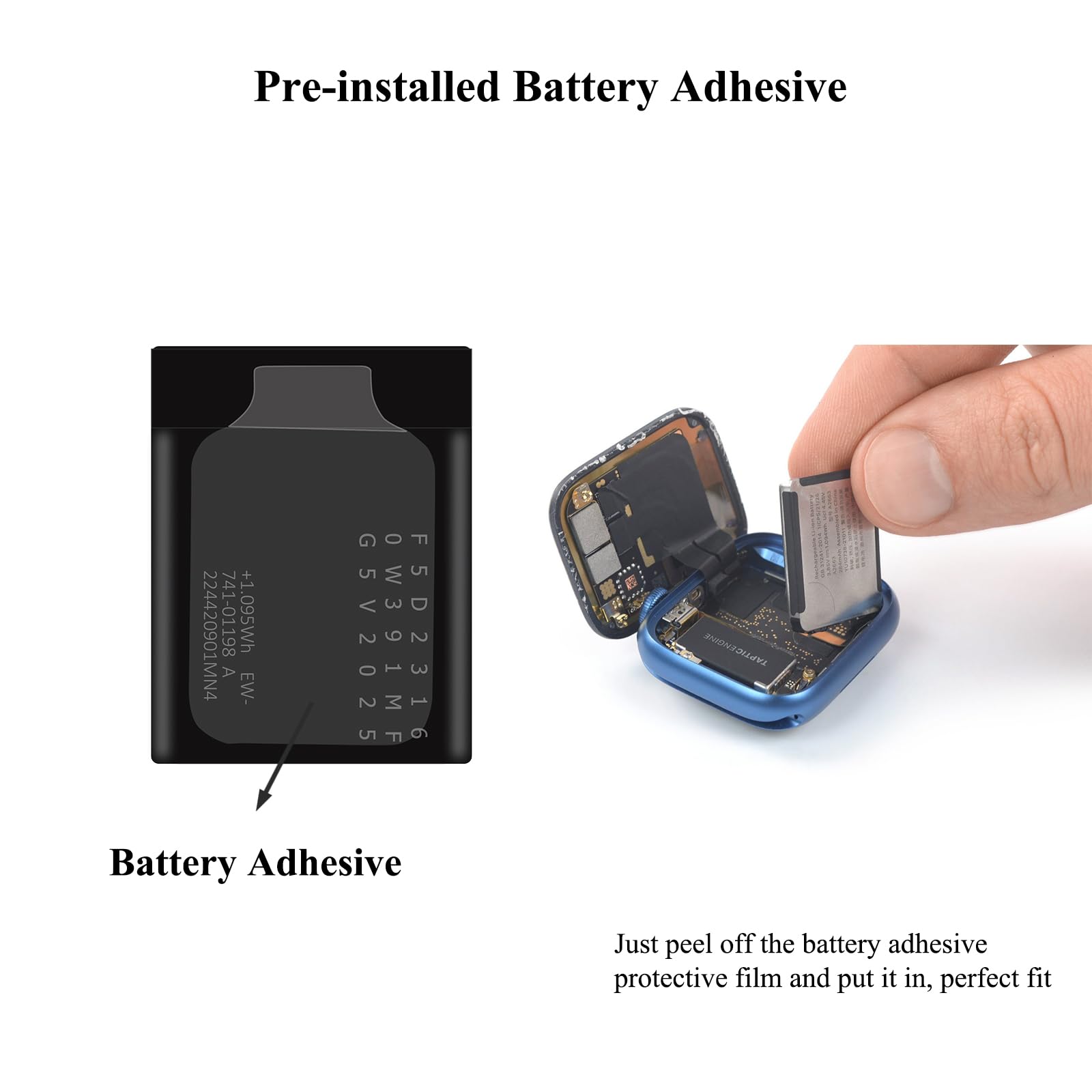 Amazon | Viimon for Watch Series 8 41mm バッテリー交換キット Apple