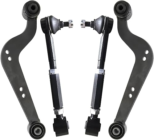 Miniatura 337 de Detroit Axle - Brazos de control delanteros inferiores con rótula + barras estabilizadoras de repuesto para Chrysler Dodge Intrepid 300M Concorde