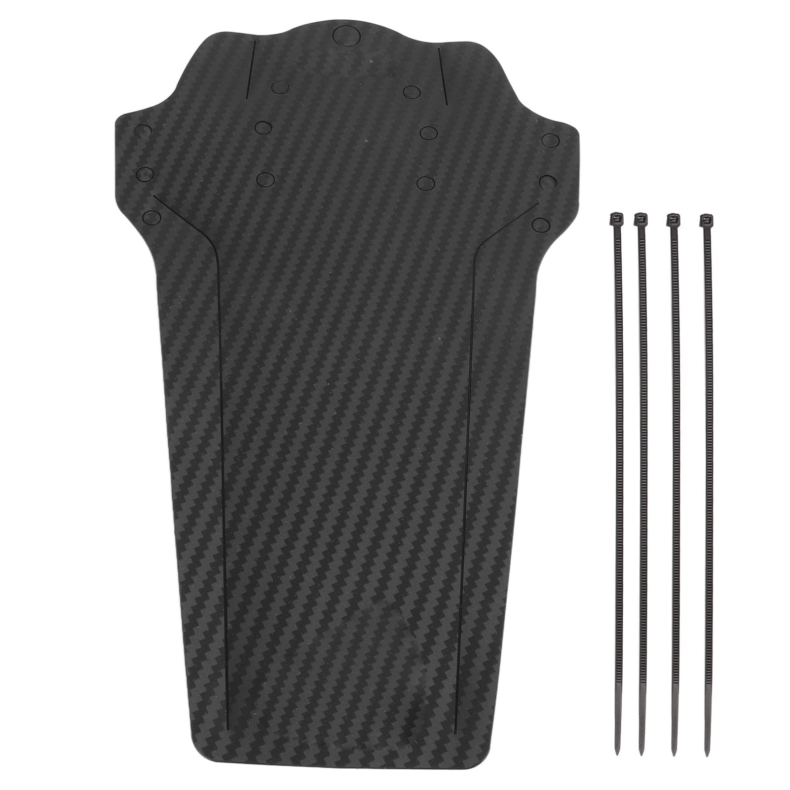 Xolsurg Mountain Bike Fenders Mudguard Universal Downhill Folding Bicycle Front Rear Guard (Carbon Fiber Style)