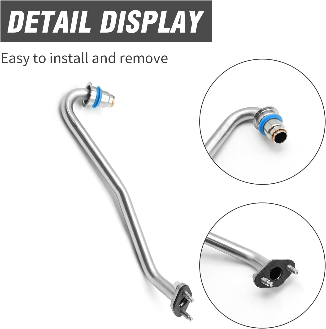 EGR Valve to Intake Plenum Tube Line Replacement for Dodge Challenger Magnum Charger Replacement for Chrysler 300 3.5L