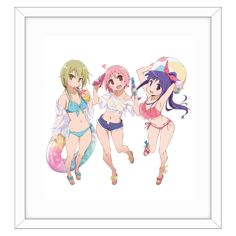 Amazon.co.jp: キース ゆゆ式 描き下ろし複製原画(水着) 約長辺440×短