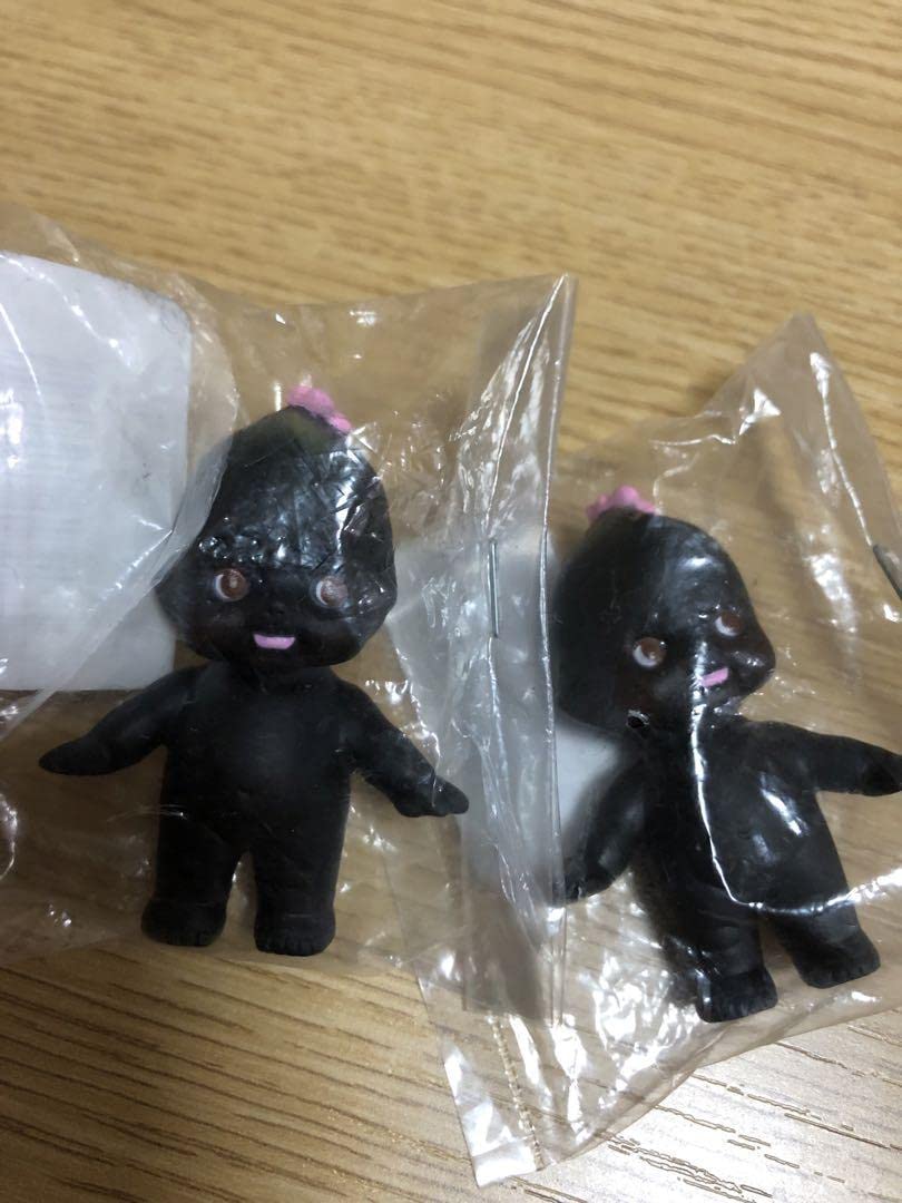 Amazon | 品！レア！黒キューピーちゃん2体セット ブラックキューピー 