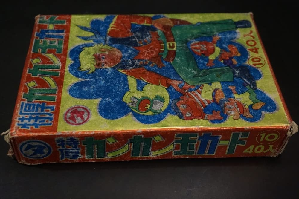 Amazon.co.jp: 昭和 レトロ 特厚カンカン 玉カード 1箱 倉庫品 面子