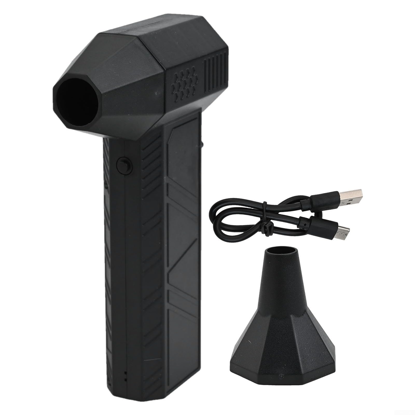 Plumero de aire eléctrico de 130000 rpm, con ventilador turbo de 52 m/s de 8000 mAh, soplador de polvo inalámbrico, para limpieza de coche, teclado, lente de cámara y escritorio de oficina