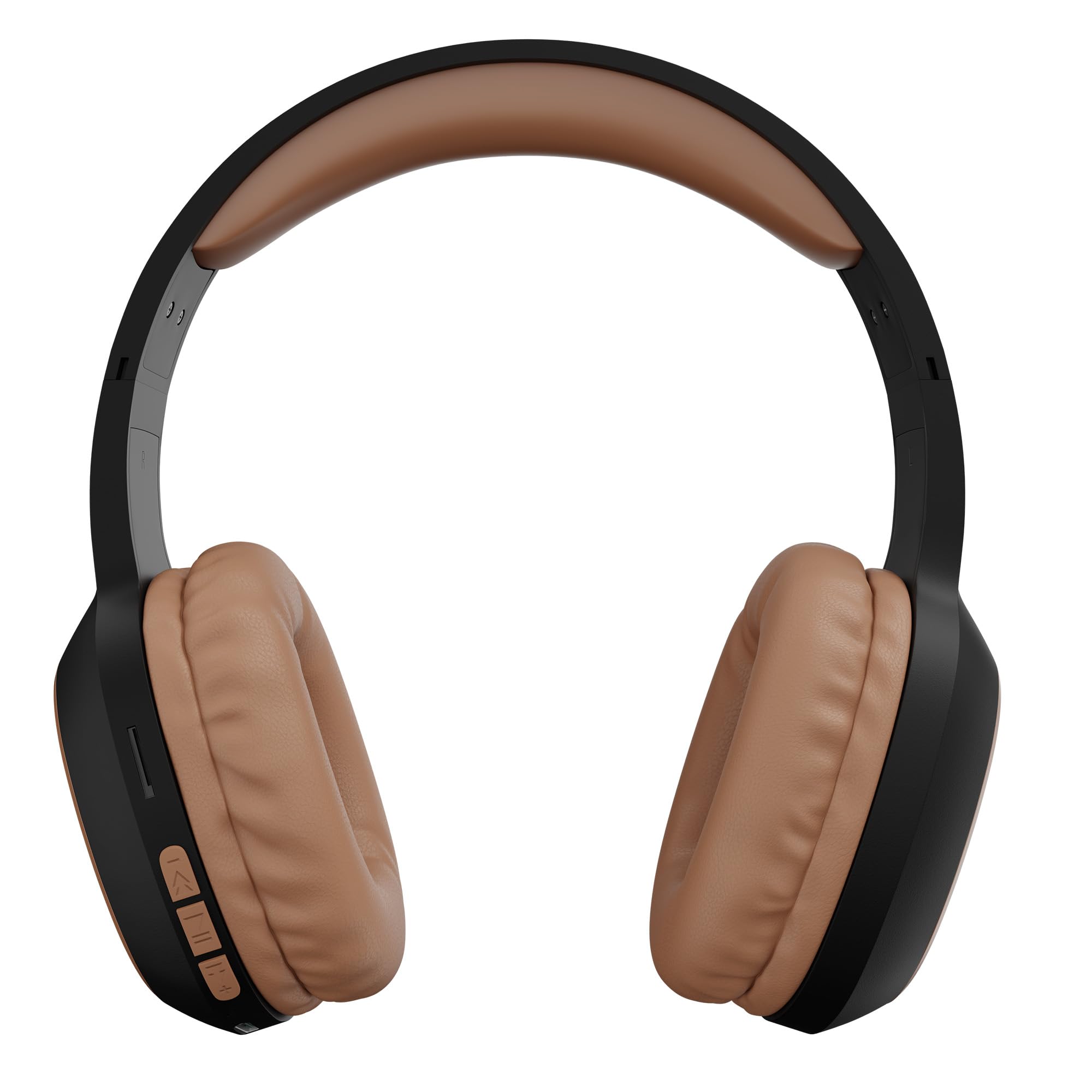 Zebronics Thunder (2026 Upgrade) Wireless Headphones, BT v6.0, True 60 hrs Playback, 40mm Drivers, ENC, Gaming Mode, Dual Pairing, AUX & microSD, Rapid Charging, Call Function (Brown) — Amazon image 12