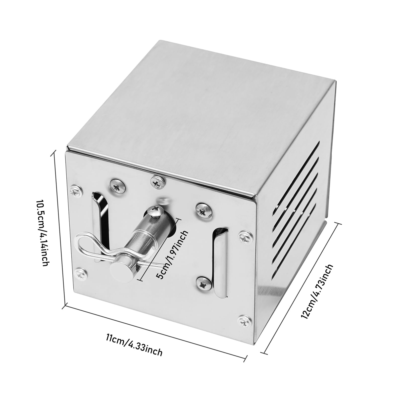 Moteur de barbecue pour broche, 25 W en acier inoxydable, 100 kg, rotation bidirectionnelle, moteur pour cochon de lait 2,5 tr/min, moteur d'engrenage pour poisson, viande de poulet, etc