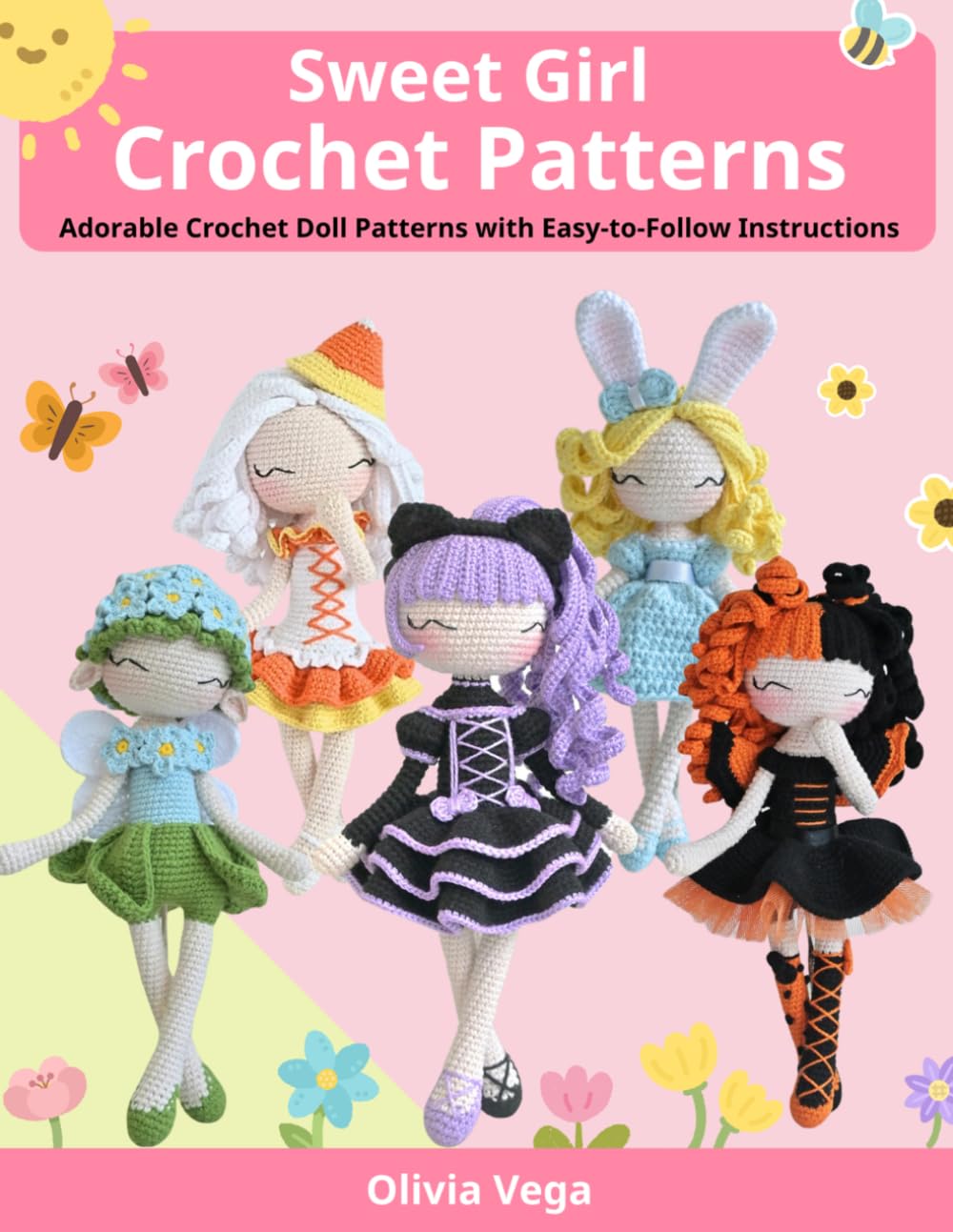 Sweet Girl Crochet Patterns: Adorable Crochet Doll Patterns with Easy-to-Follow Instructions