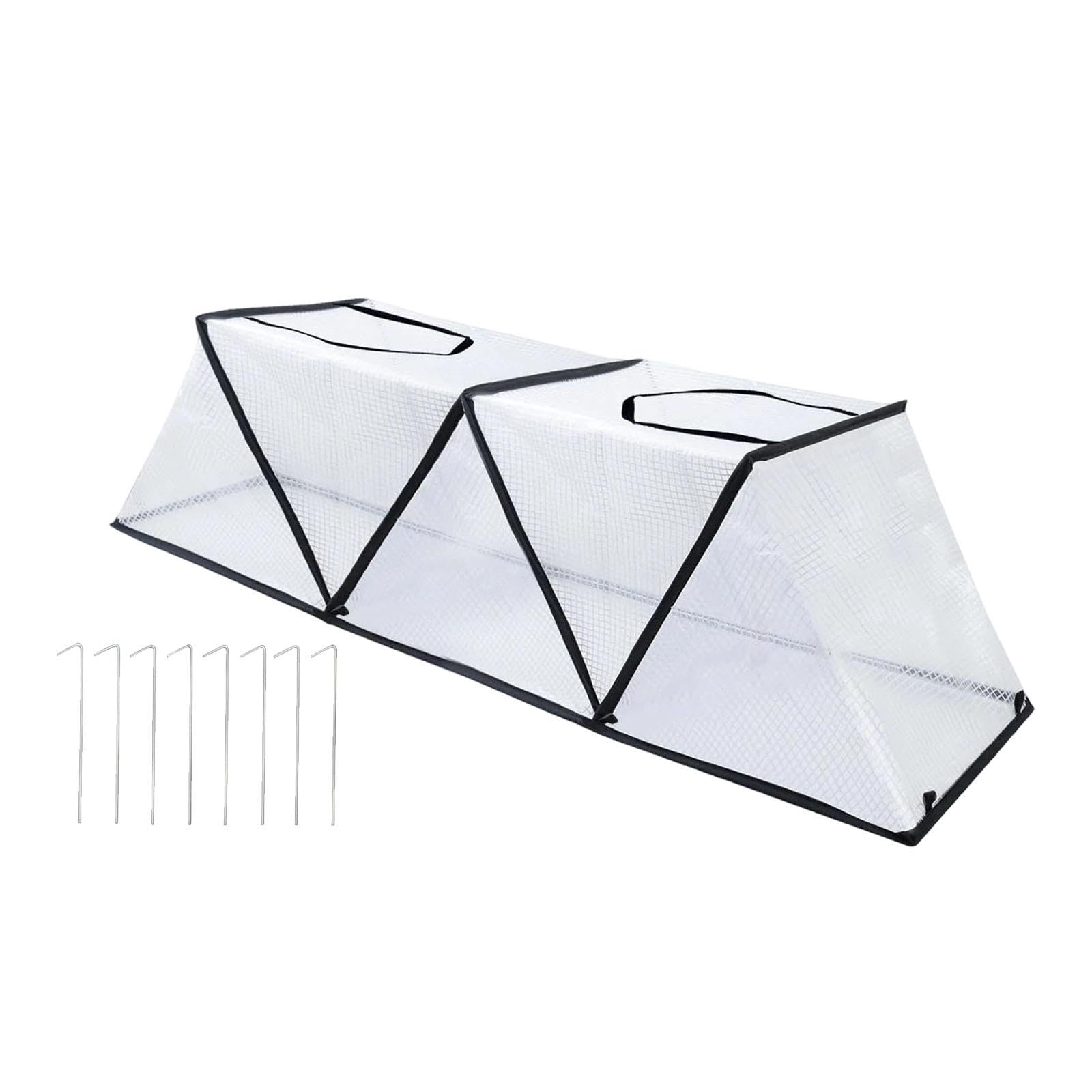 Cubierta para Plantas, Malla Transpirable, Jaula para Plantas Resistente Al Frío.