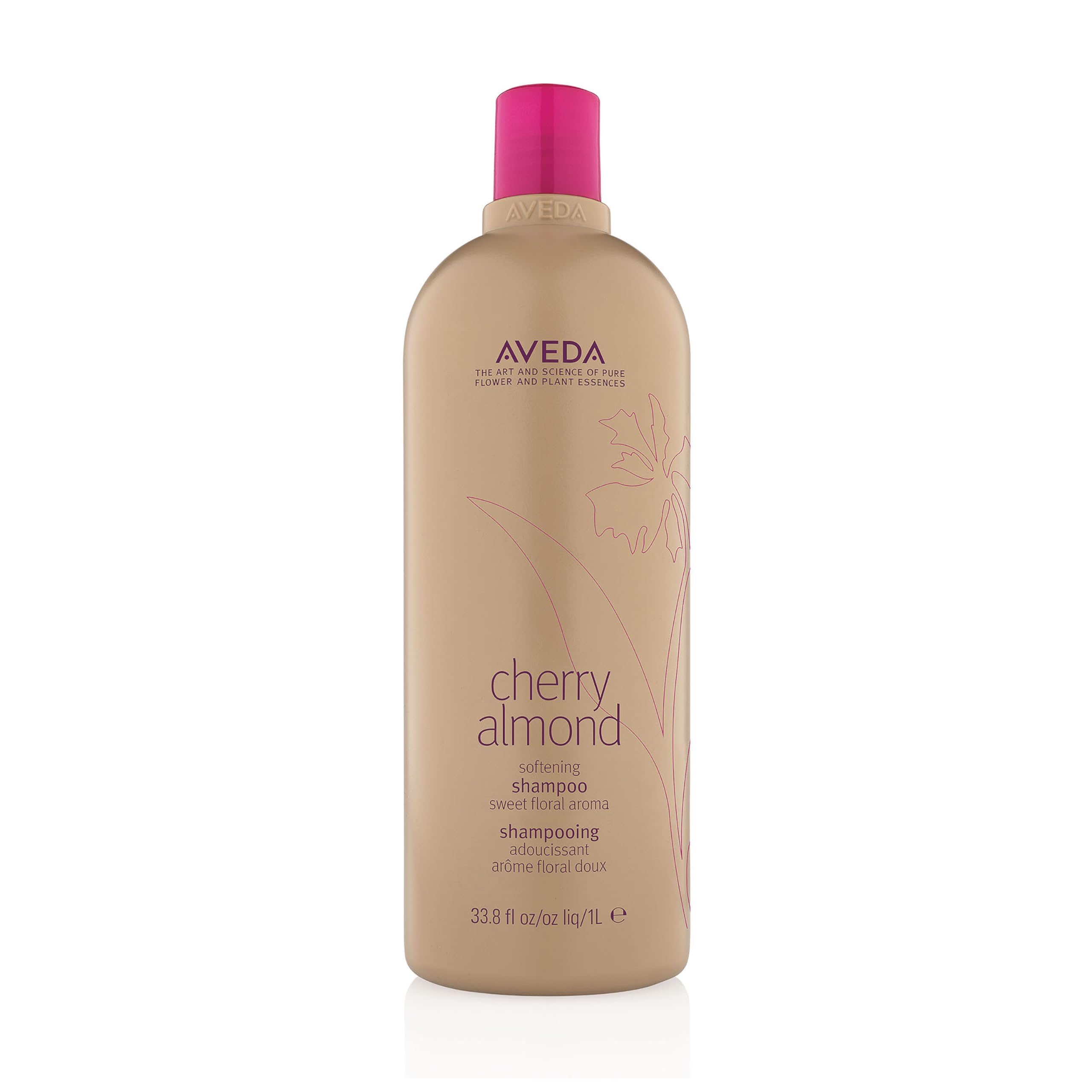 Cherry Almond Softening Shampoo | Gentle Daily Hair Shampoo | for Normal to Dry Hair | Silicone Free | Iconic Cherry Almond Aroma of Tonka, Orange, Ylang Ylang