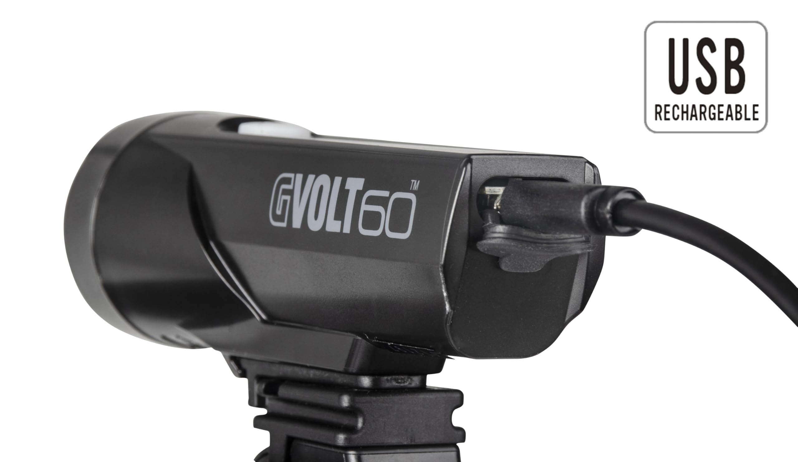CATEYE Frontlicht GVolt 60 HL-EL550GN RC, Schwarz