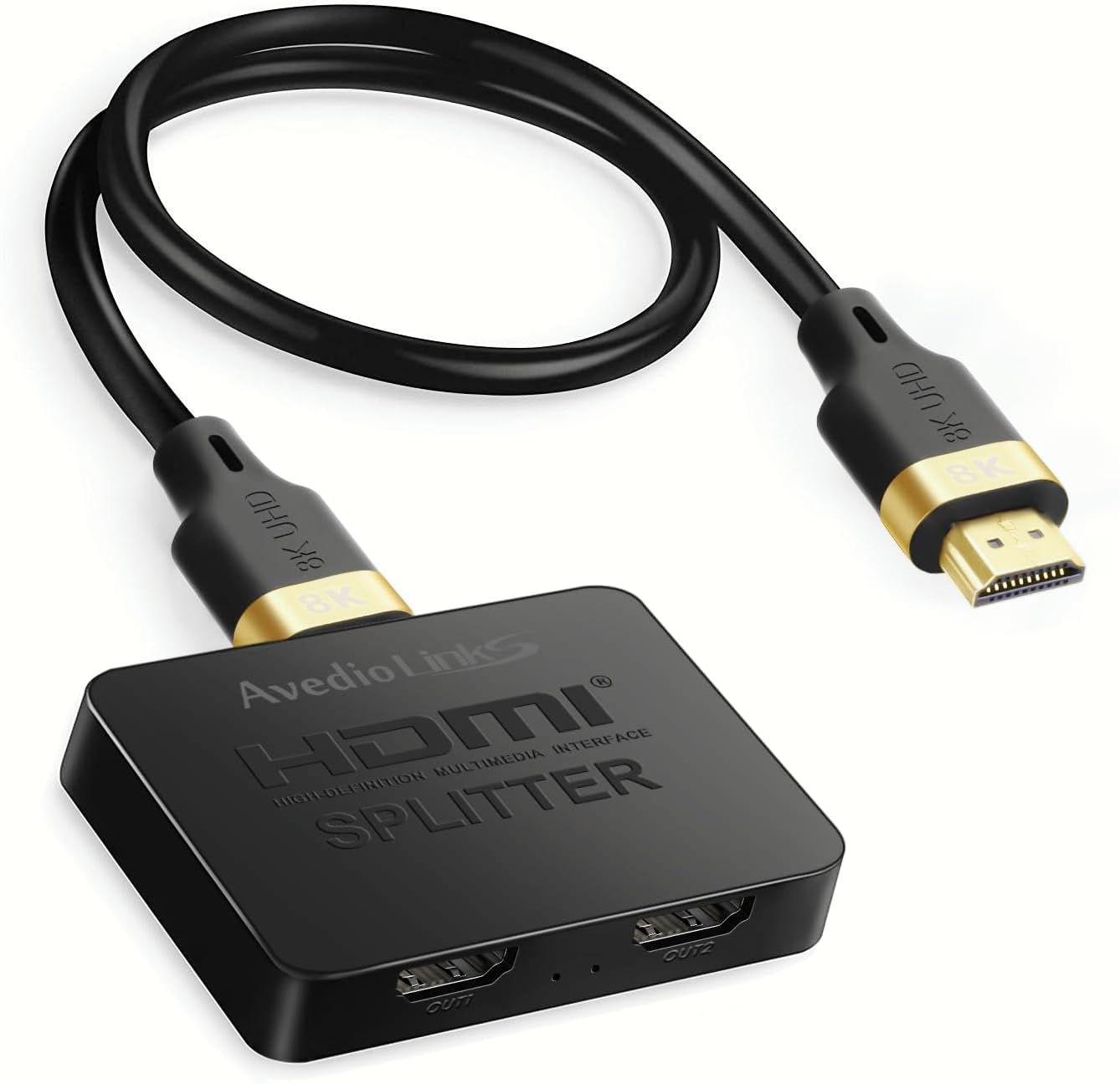 Amazon | avedio links HDMI 分配器 1入力2出力 8K@60Hz HDMI 2.1