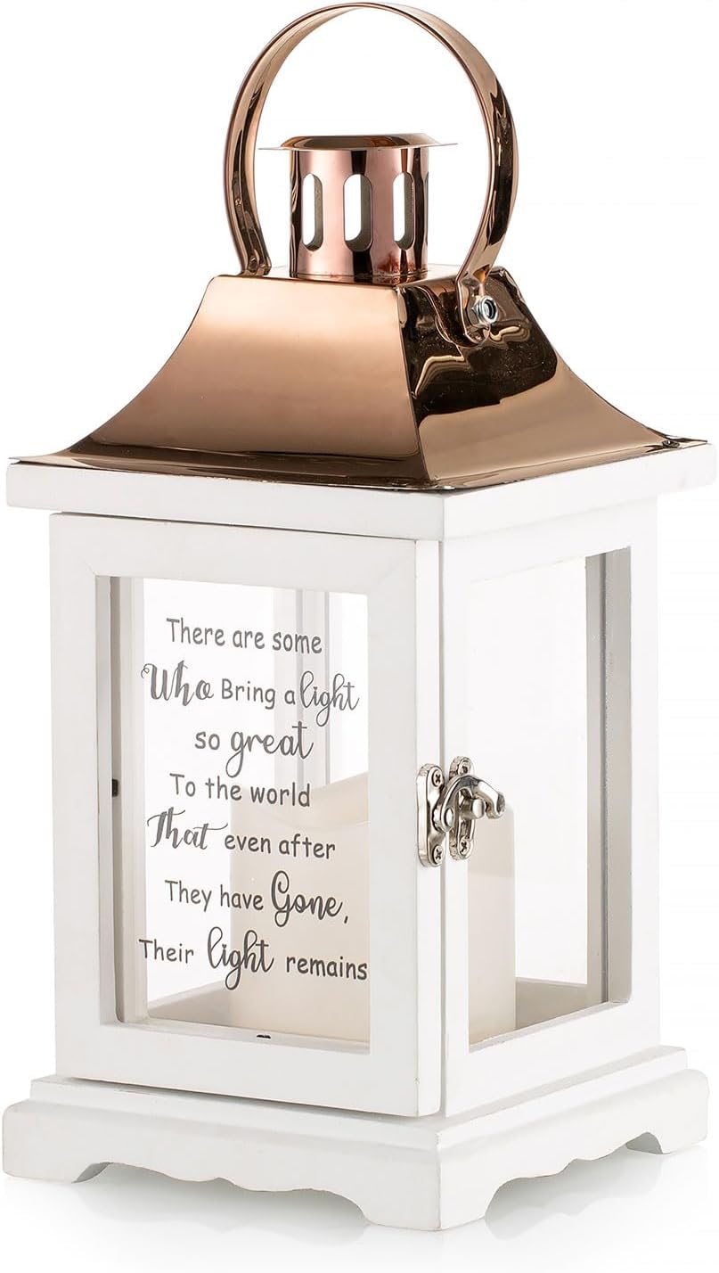 Memorial Lantern, Memorial Gifts for Loss of Loved One, Thoughtful