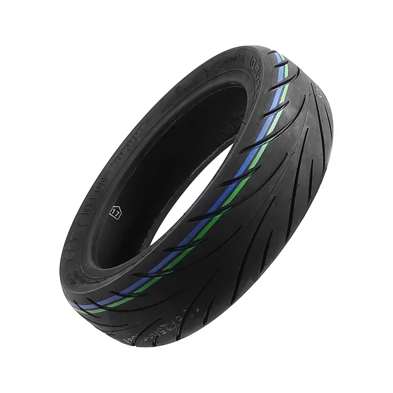 E Scooter Reifen, E Roller Reifen 10,5x2,50 Tubeless Außenreifen for P65 P100 Elektroroller Langlebiges Vakuum-Kickscooter-Reparaturzubehör(2pcs)