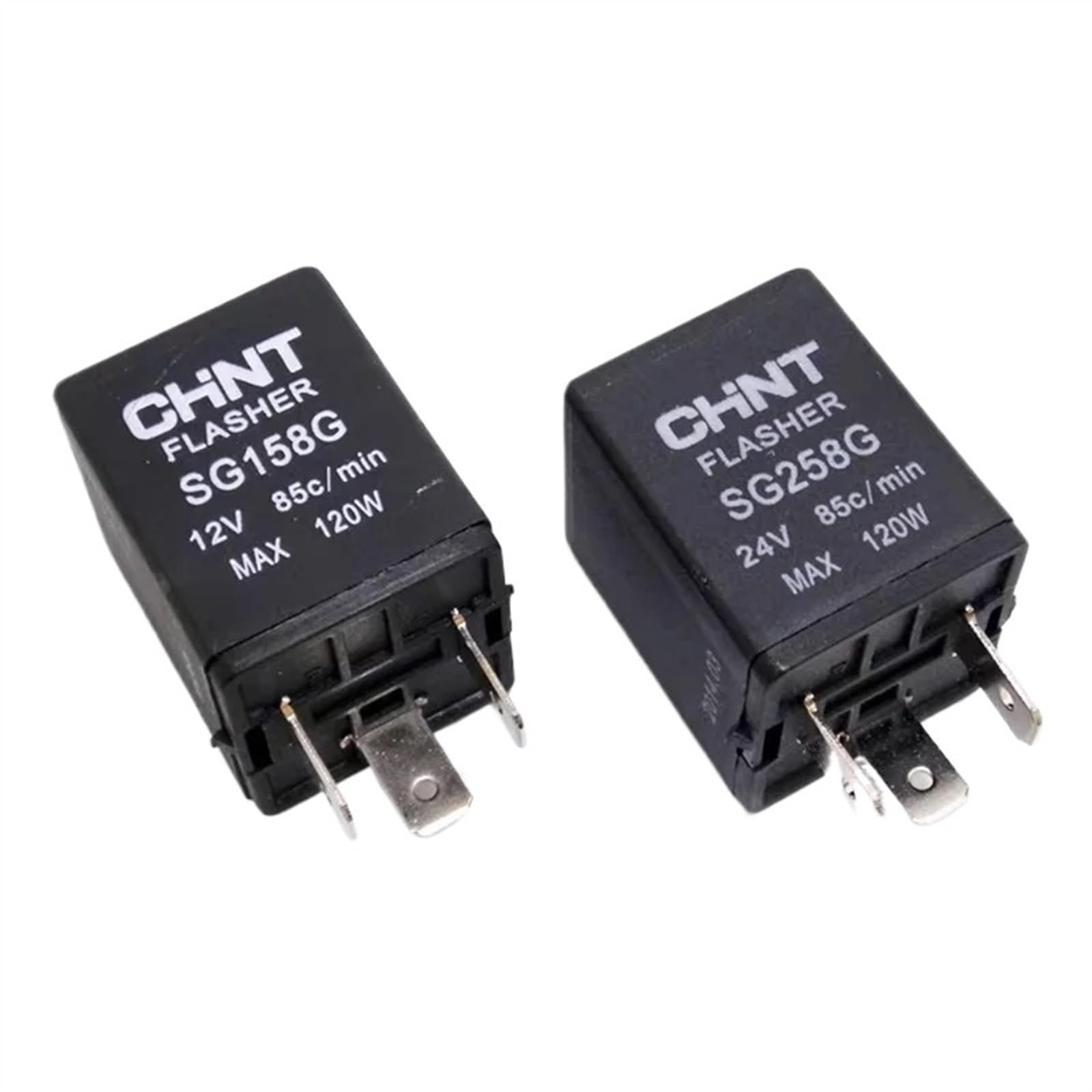 SG158G SG258G Intermitente automotriz 12V 24V 120W Relé Señal de giro electrónica(12V)