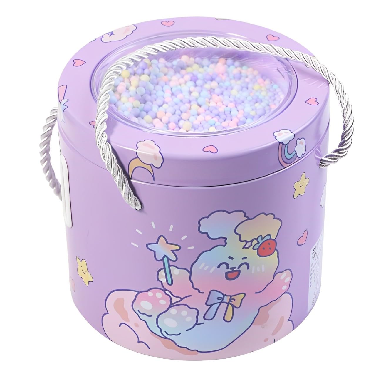 TLISMI Rabbit Money Bank with Lock & Keys for Kids Creative Cute Cartoon Printed Large Capacity Round Shaped Portable Metal Piggy Bank Coin Saving Box Gullak for Boys, Girls, Birthday, Return Gift (B0D63GMDWZ) Amazon Price History, Amazon Price Tracker
