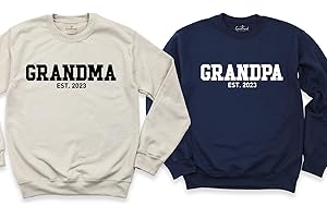 Personalized Grandparent's Holiday Sweatshirt: A Keepsake for Cherished Memories