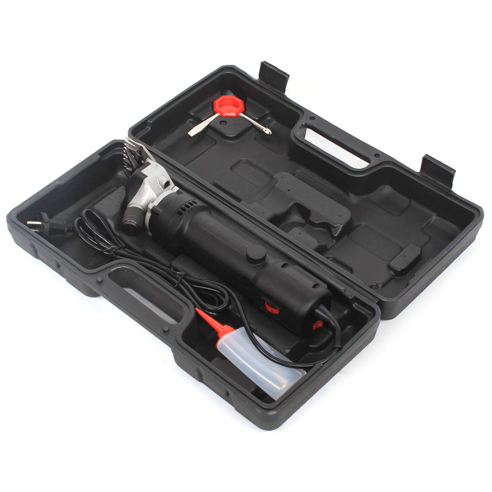 Esquiladora eléctrica de ovejas, 350 W, 3600 RPM, esquiladora para ovejas, set de tijeras eléctricas para ovejas