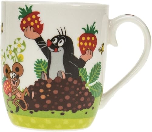 Trötsch Der kleine Maulwurf Kindertasse Erdbeere: Kaffeetasse Teetasse Geschenkidee Geschenk Kindertasse