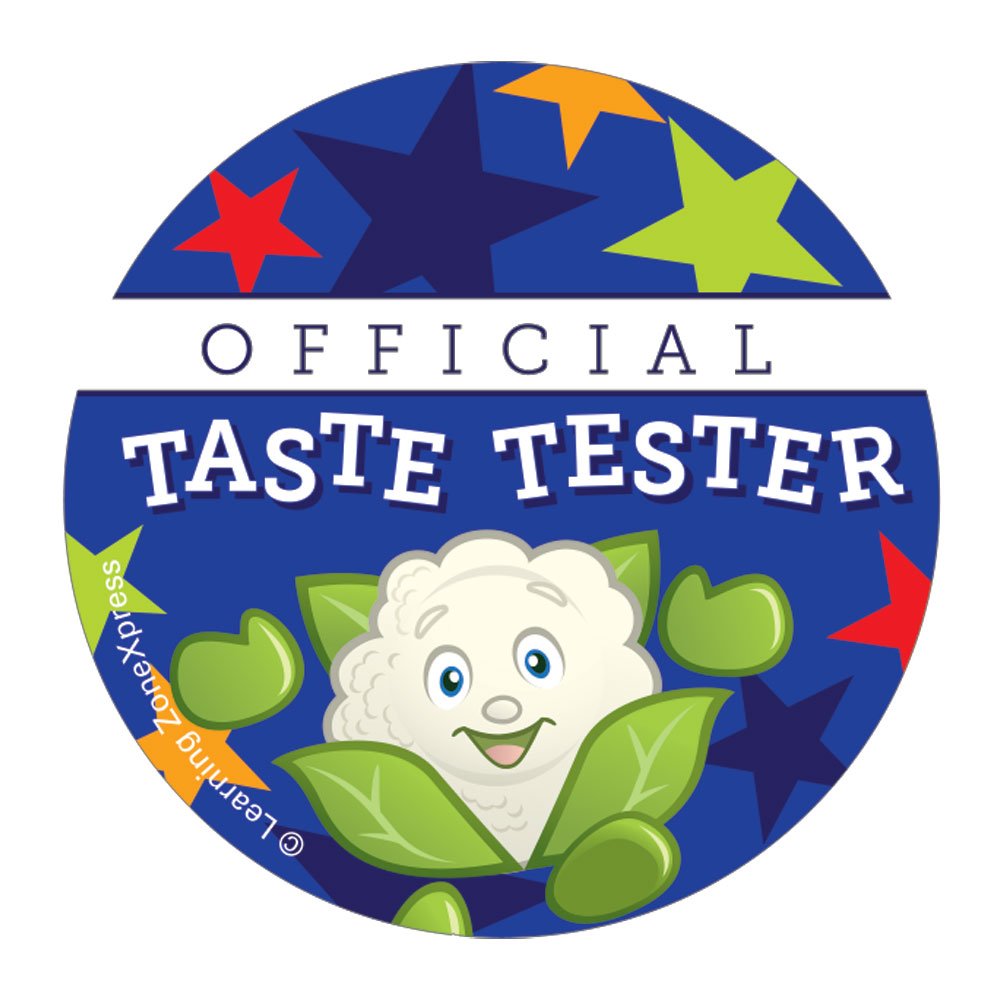200 School Nutrition Stickers | Official Taste Tester Stickers | 2" Diameter, 4 Designs, 200 Stickers per roll - Image 4