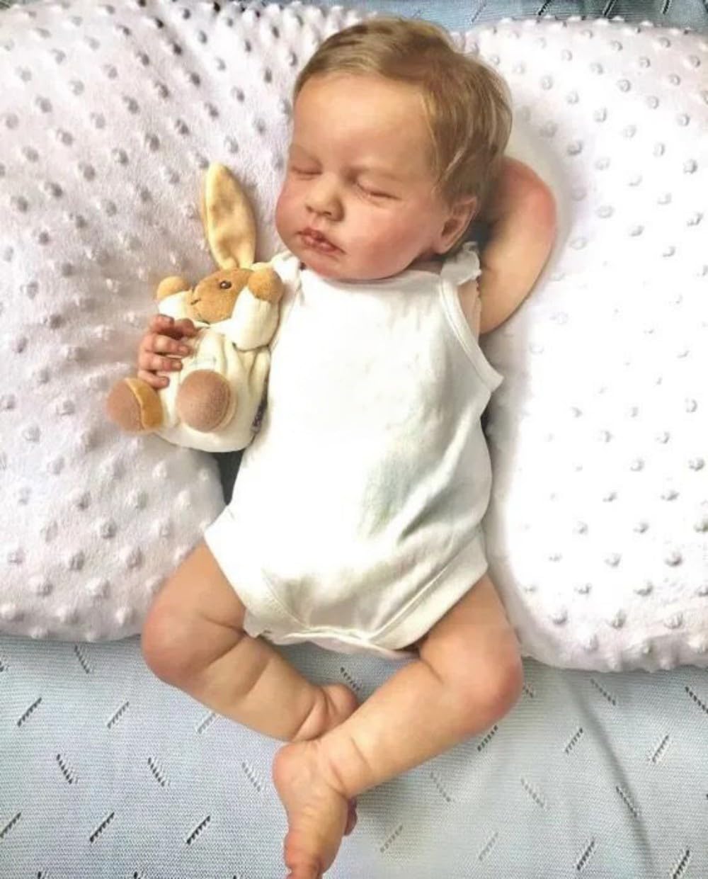 Anano Reborn Toddler Doll Boy 'Avatar Loulou' - 20 Inch Realistic Vinyl Baby Doll Toy Set