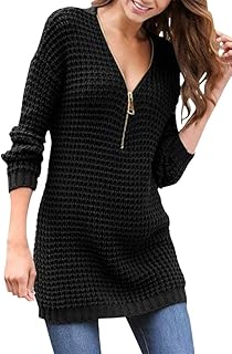 Pull noir femme long Clearance