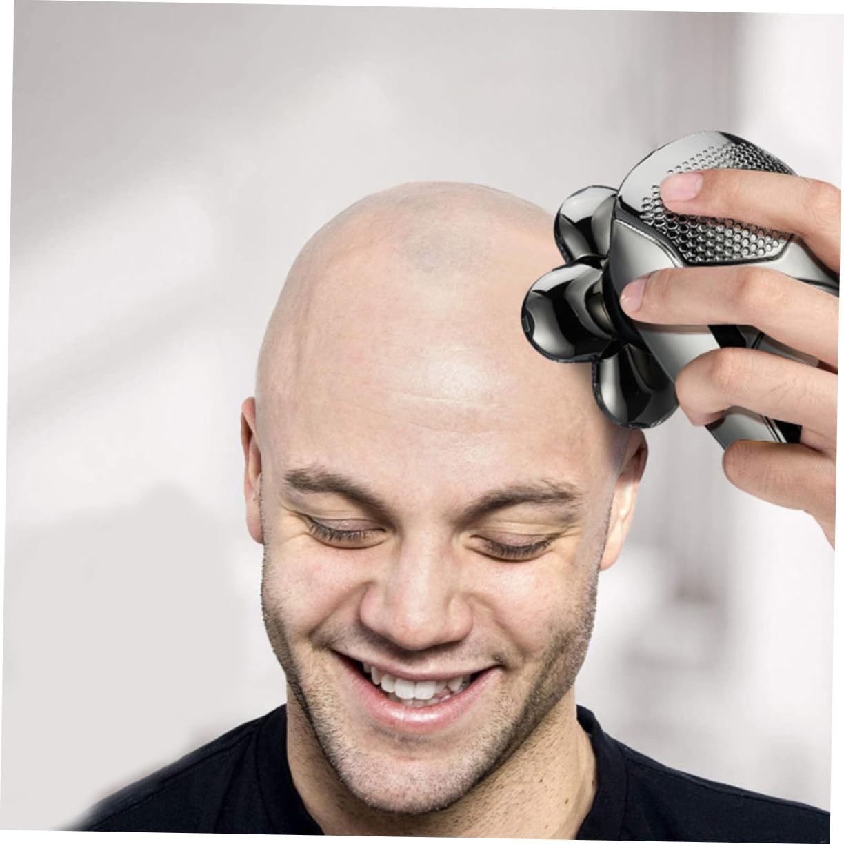 PLAFOPE Rasoio Elettrico Per Sposo Calvo Manscaping Trimmer Per Da Da Viaggio Rasatura Del