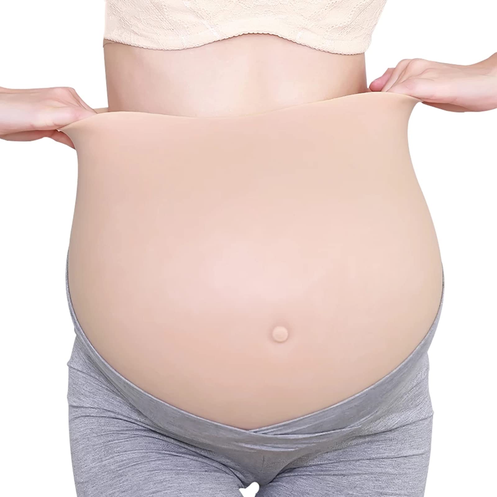Mooi Zwanger Meisje Met Een Dikke Buik Jong Getrouwd Zwanger Stel Echtgenoot Met Een Zwangere Vrouw Een Stel In Afwachting Van De Geboorte Van Een Baby 40814007