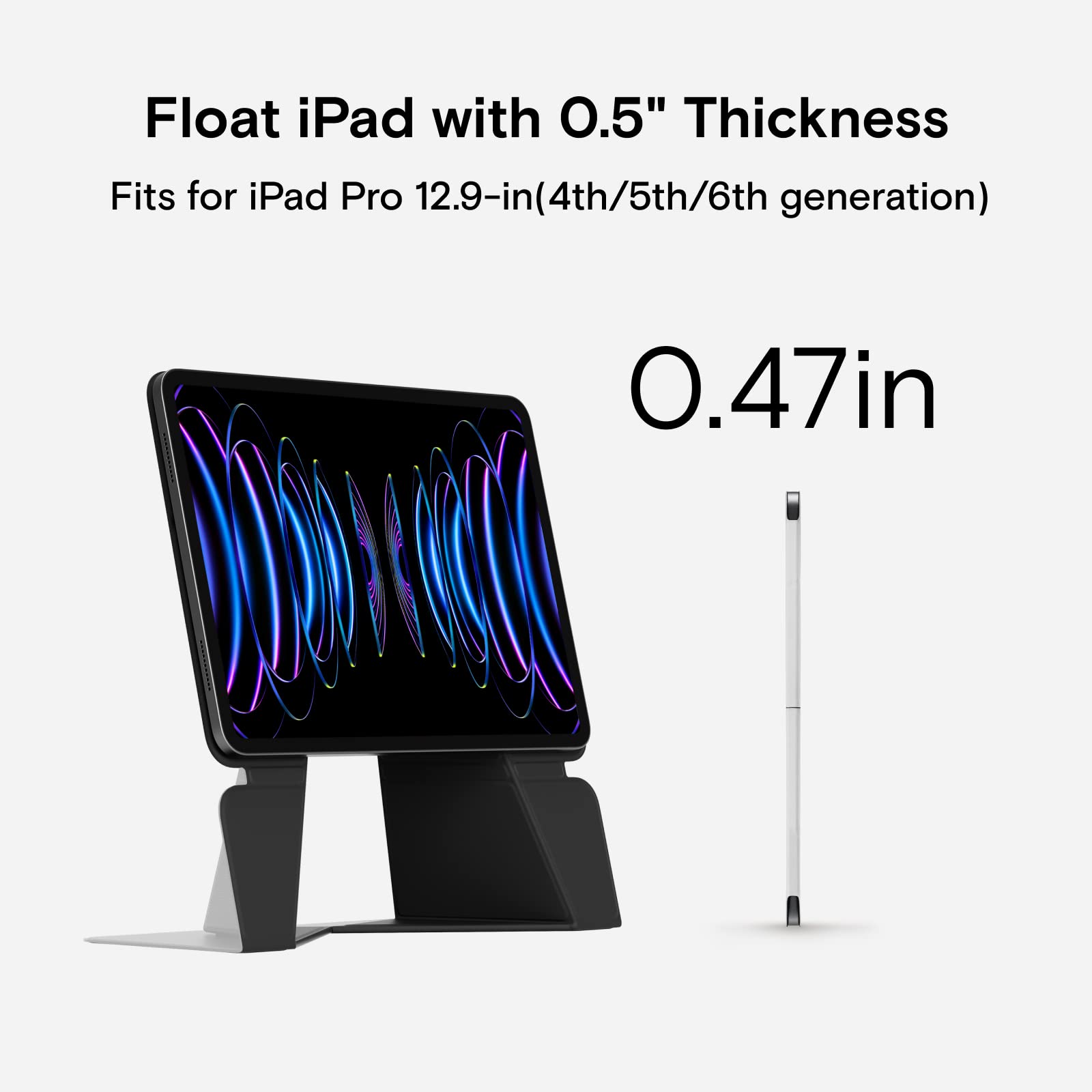 Amazon.com: MOFT Tablet Case Compatible with Pro 12.9 in(4th/5th