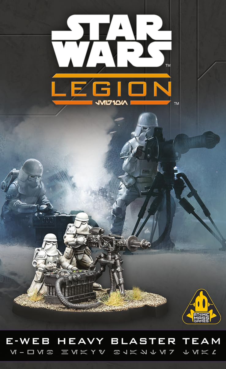Asmodee | Star Wars: Legion - E-Web Heavy Blaster Team | Gioco di miniature | Età 14+ anni | 2 giocatori | Tempo di gioco: 90 minuti