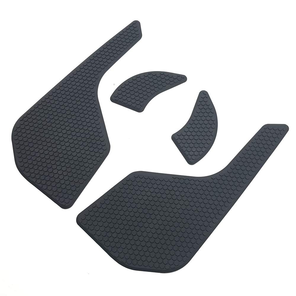 Protections Réservoir Moto Triumph Tiger 800 (2015-2020) - Paire D'autocollants Cuir Antidérapant, Protection Genoux