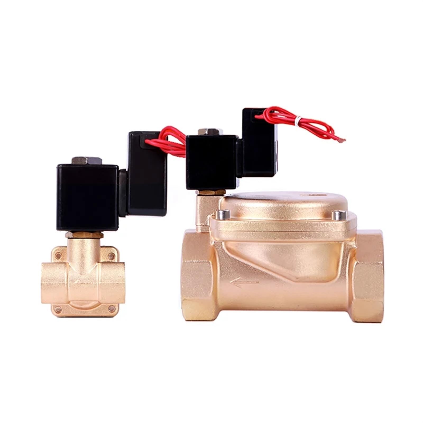 Energy Saving High Pressure Electric Solenoid Valve Normally Closed 16kg Brass Pilot Diaphragm Type Water Valves 220V(Nbr-seal-380vac)