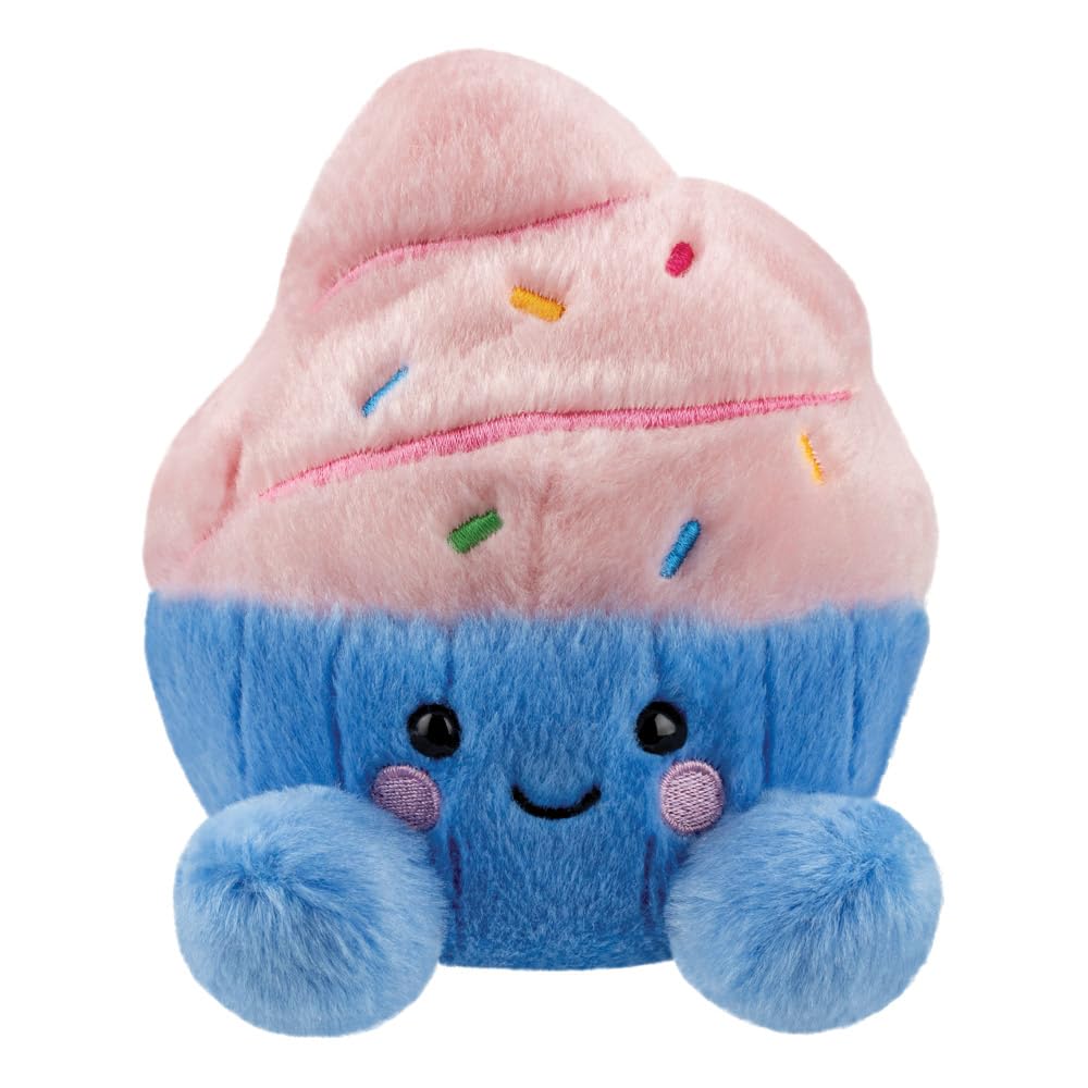 Aurora, 61622, Palm Pals Camila Cupcake 5In, Soft Toy, Pink & Blue