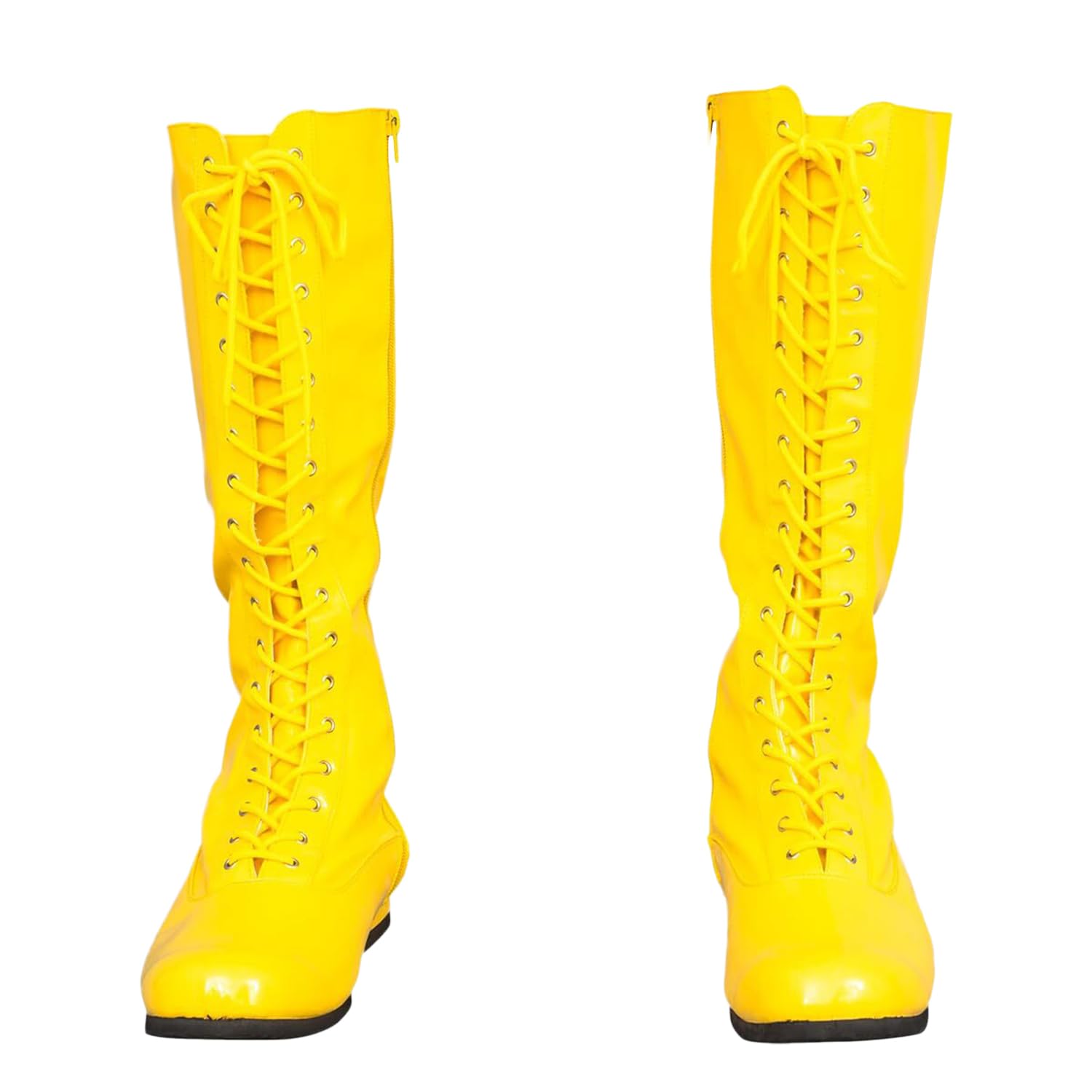 Pro Wrestling Costume Boots Super Hero Wrestler Halloween Cosplay