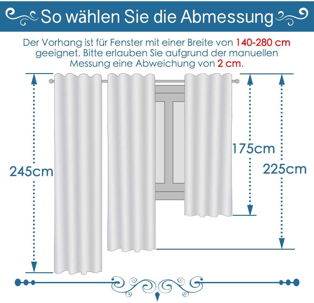 Tende per bambini ragazzi ragazze acquerello mongolfiera nuvole bianco occhielli oscuranti termicamente isolati tende per finestra per cameretta dei bambini, camera da letto, sala giochi, decorazione