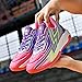 KIUSMETY Basketball Shoes for Women Men Fashion Sneakers Breathable Comfortable Colorful Sport Non Slip Shoe Rose Size 9