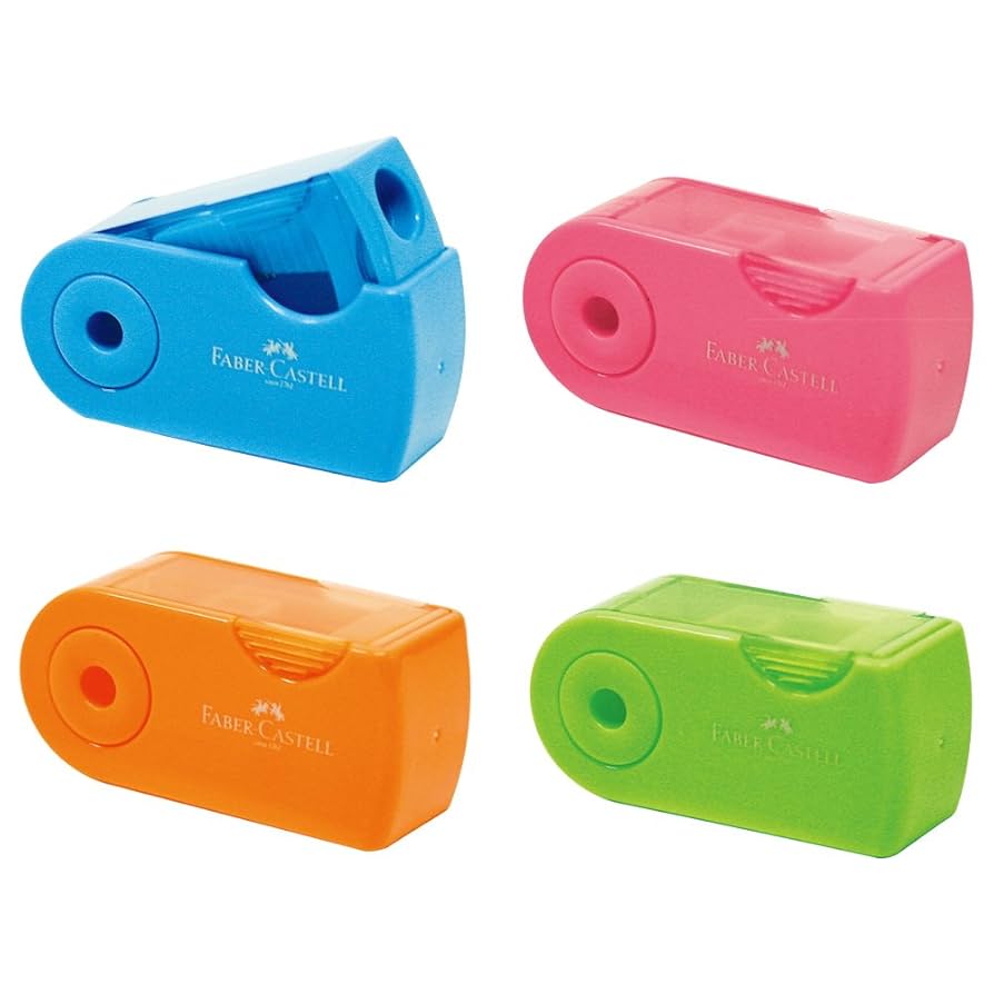 Amazon.co.jp: ファーバーカステル 鉛筆削り 角型 ミニ TFC