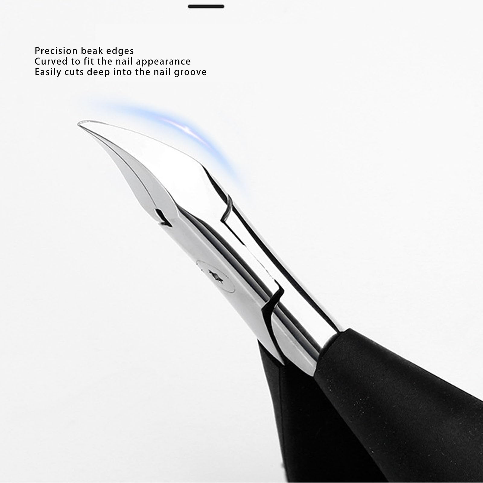 Cuticle Remover Tool Cuticle Nippers Dead Skin Remover Cuticle Clippers Nail Manicure Scissors Stainless Steel Cutters Beauty Tool for Salon Home