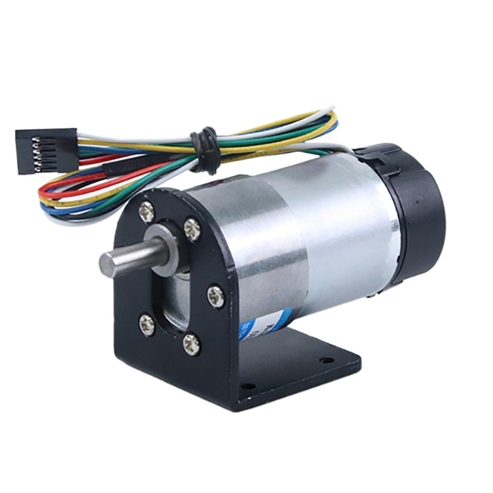 37 mm metalowy silnik z przekładnią DC i enkoder Halla 24 V JGB37-3530B z regulowaną prędkością ruchu wskazówek zegara i przeciwnie do ruchu wskazówek zegara, mikrosilnik o wysokim momencie obrotowym