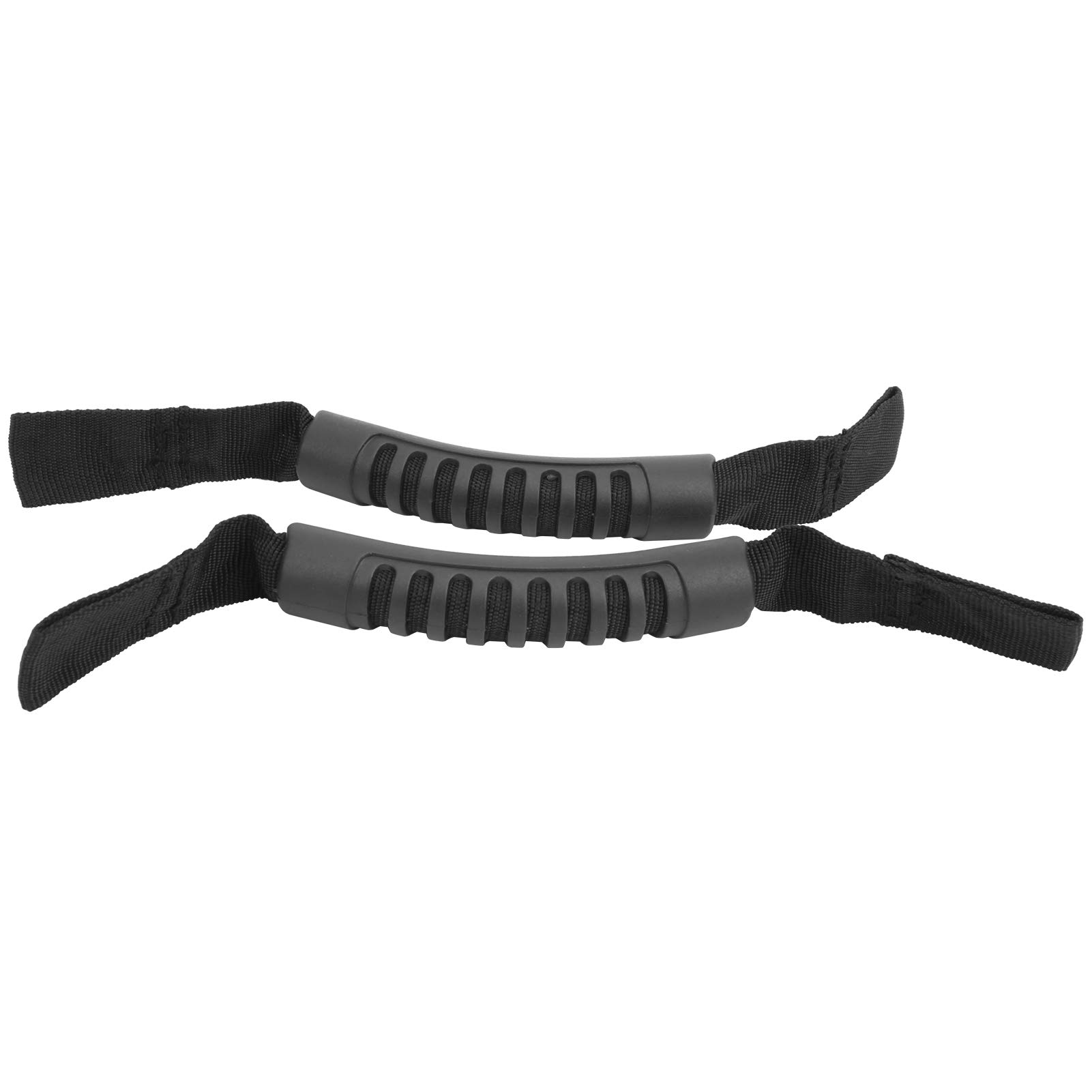 2 Maniglie Per Poggiatesta Auto In Paracord – Maniglia Di Sicurezza Sedile Posteriore Universale, Nero