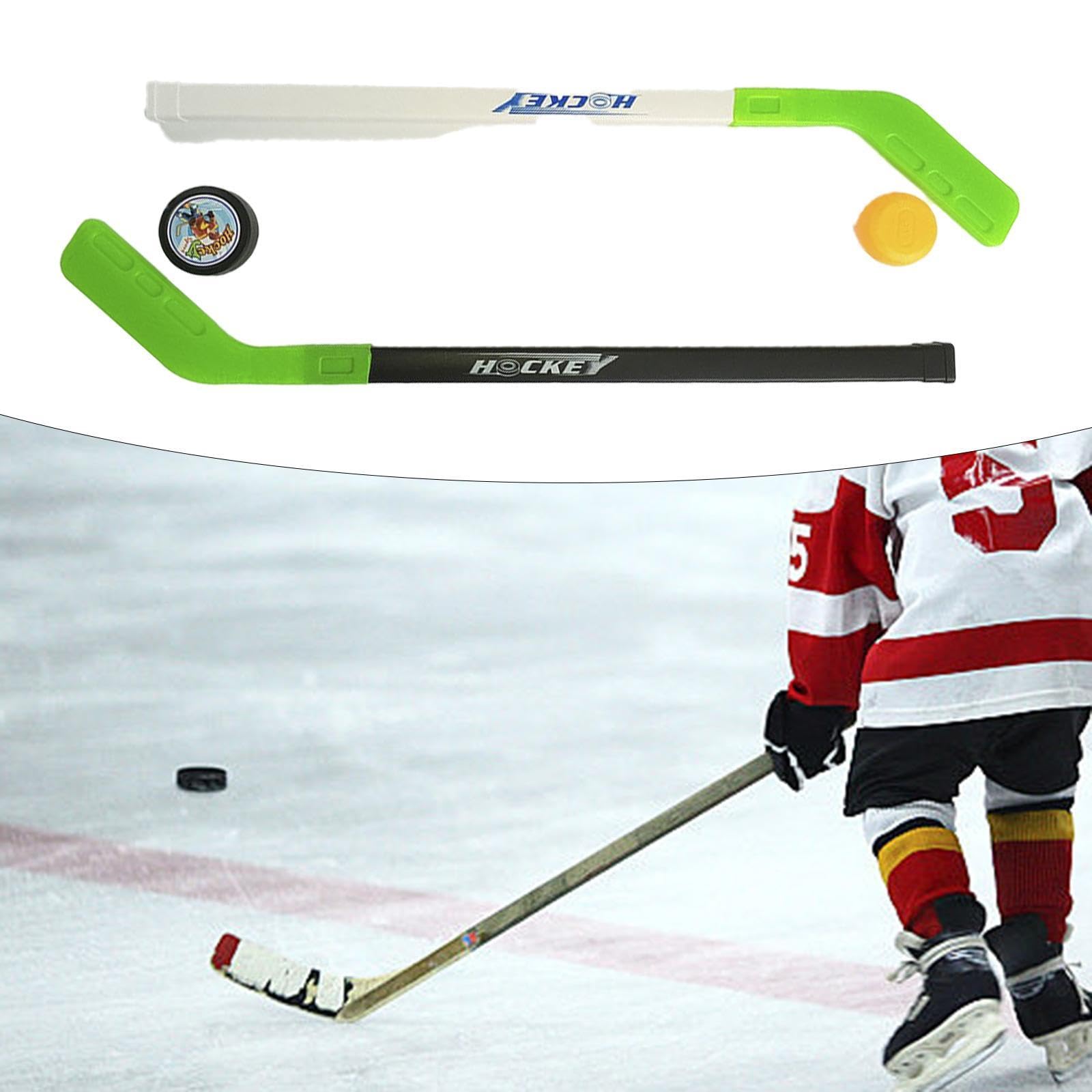 Kit Hockey De Rue Junior Vbnuyhim - 2 Bâtons + 2 Balles En ABS (70 Cm) Pour Enfants