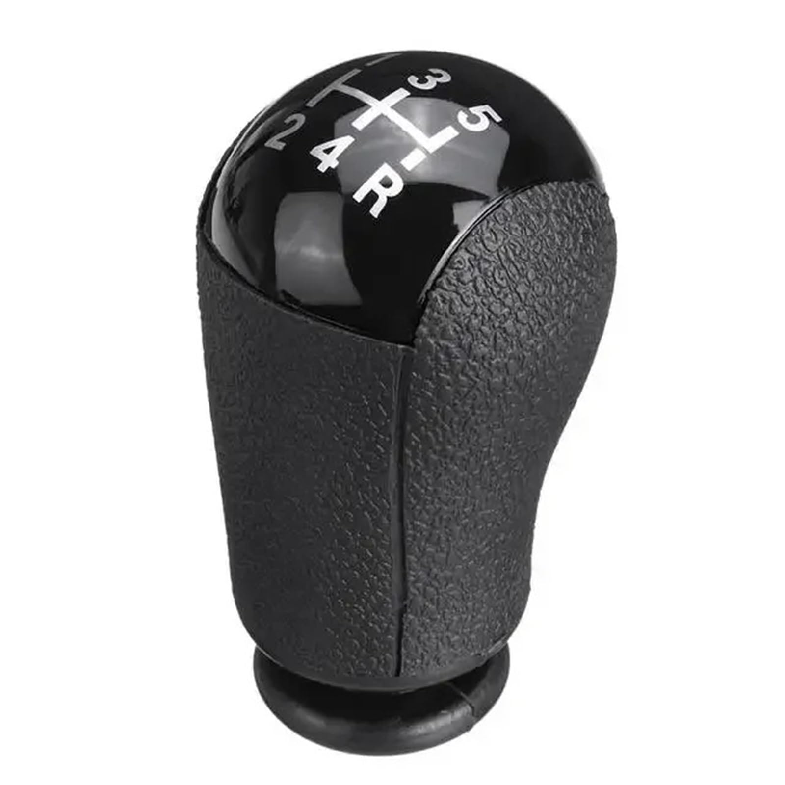 BWSDMZJQRT Car Gear Shifter Knob for Focus for Mondeo MK2 II MK3 S-MAX C-MAX Transit 5/6 Speed Gear Shift Knob Gear Stick Head Shifter(5 Speed 02)