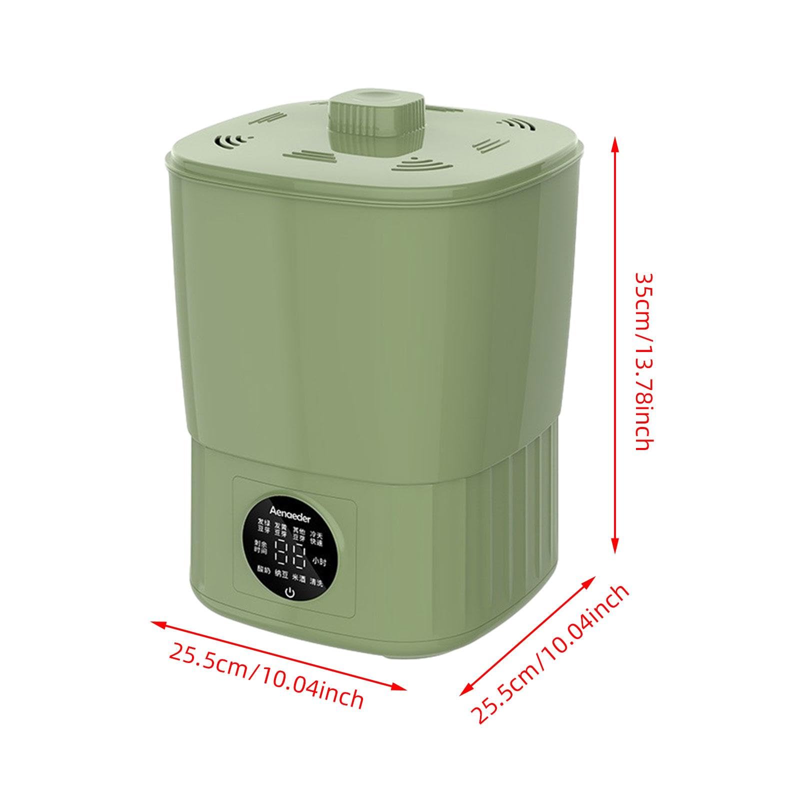 Machine à Graines Germoir Électrique Automatique Contrôle de Température Humidité Trois Niveaux Polypropylène Faible Consommation Convient à la, Type de Voix