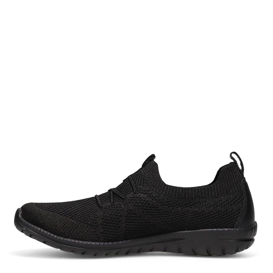 Skechers Women's, Arch Fit Flex Sneaker, Black/Black, 5