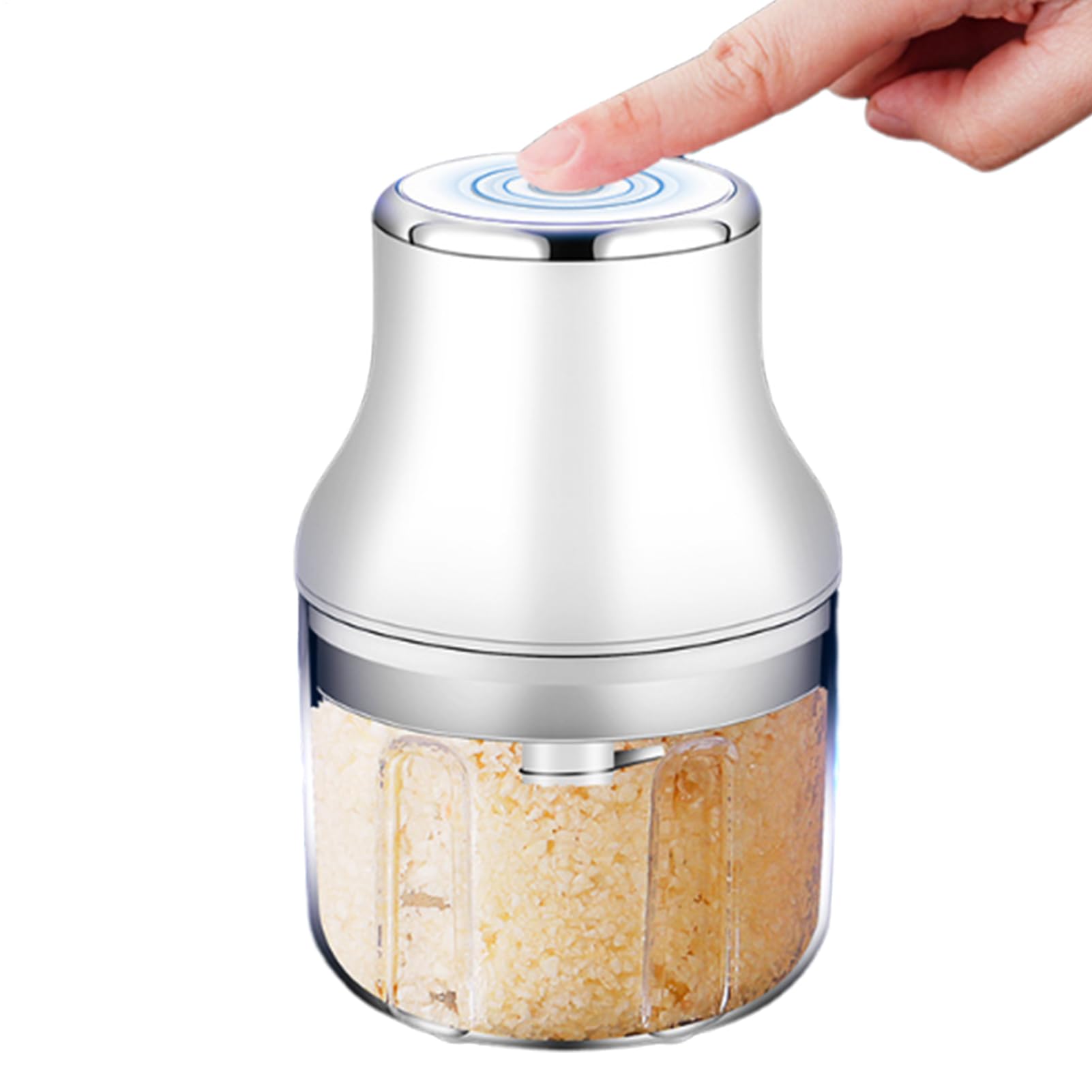 Hachoir à ail électrique sans fil de 250 ml pour hacher finement sans effort