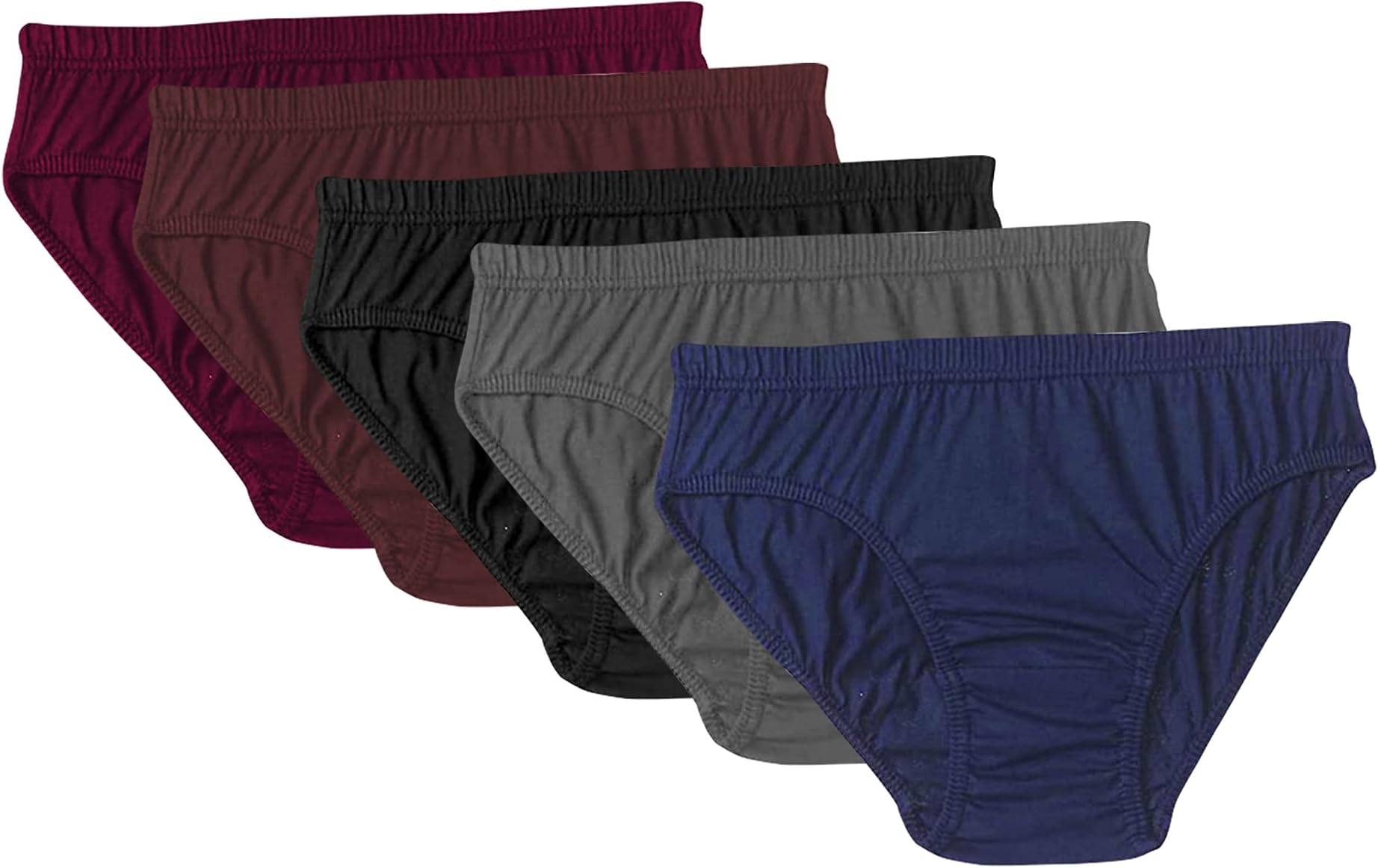 Women's Hipster Panties – Soft Cotton, Breathable, Full Coverage, 5-Pack – Comfortable Everyday Wear Colours May Vary