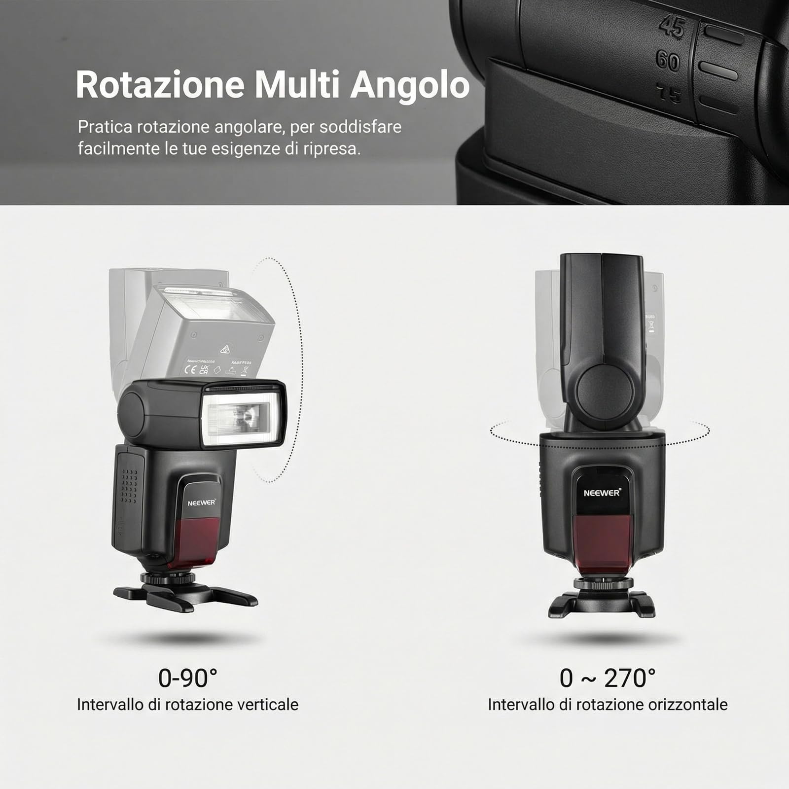 NEEWER TT560 Flash Speedlite M/S1/S2 Uniwersalny Manualny Speedlight z Pojedynczym Stykiem Hot Shoe Standard