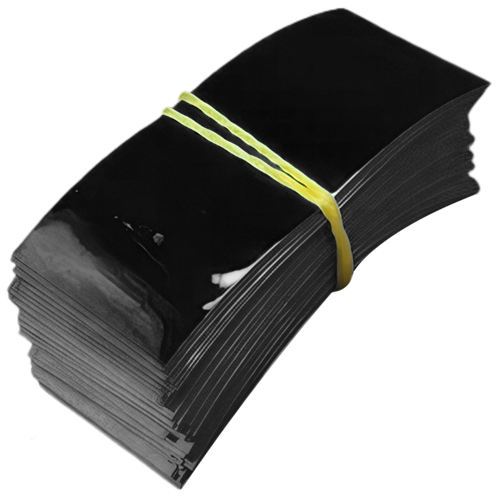 21700 wraps de batterie, 100pcs enveloppe de batterie stable PVC TUBE THRINK RAPIR, Batterie thermique isolée Bouclier noir
