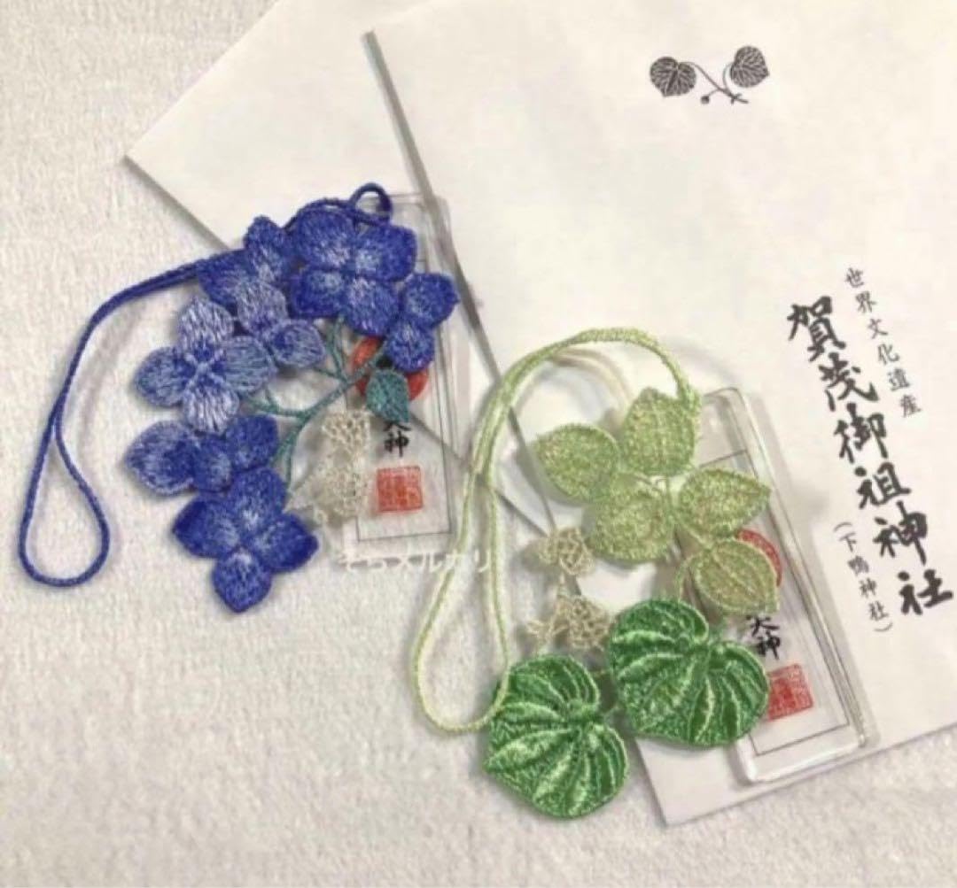 京都 下鴨神社 四季守り8体＋烏羽守り1体 京都 下鴨神社 四季守 桜と烏羽守 レース 2体セット - メルカリ