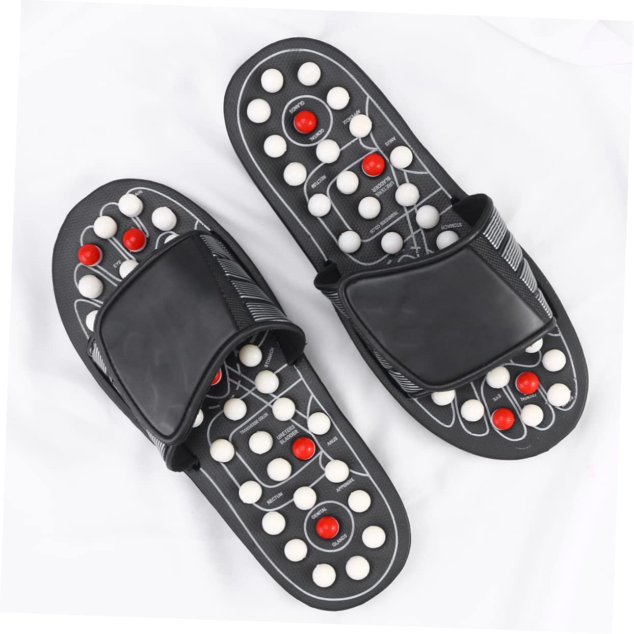 Fußmassageschuhe Mit Akupunkturmassage Und Reflexzonenmassage Für Männer Und Frauen Zur Entspannung Und Behandlung Von Plantarfasziitis Als Gesundheitsgeschenk